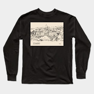 Idaho State USA Long Sleeve T-Shirt